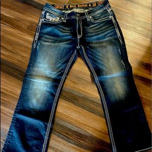 Women Rock Revival Jeans - sz 34